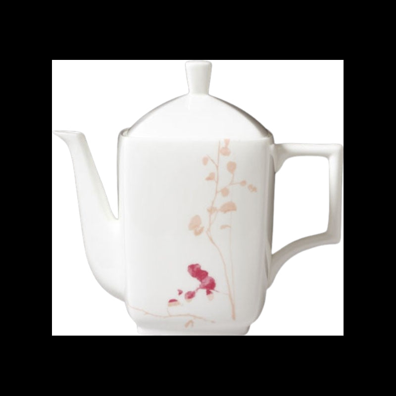 Caffettiera C/Coperchio Qdr Vela Naif In Rose Ginori 1735