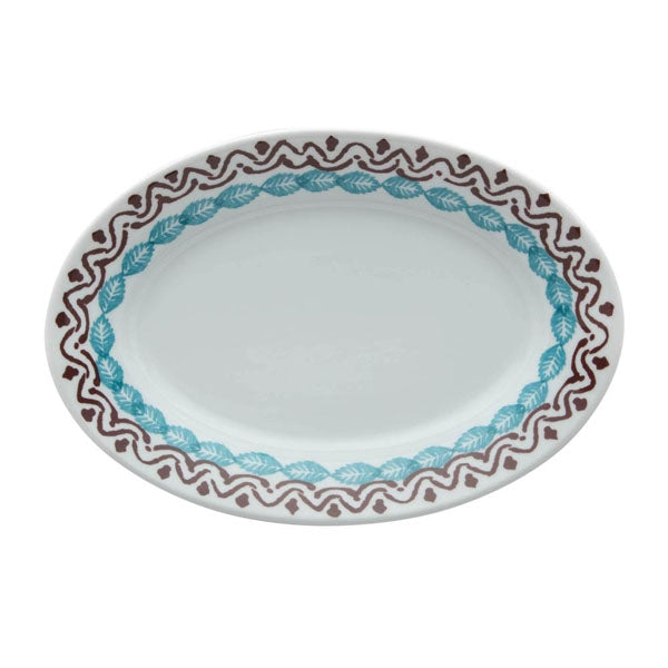 Vassoio Ovale Piccolo Folkware Cm 25 Laveno Ginori 1735