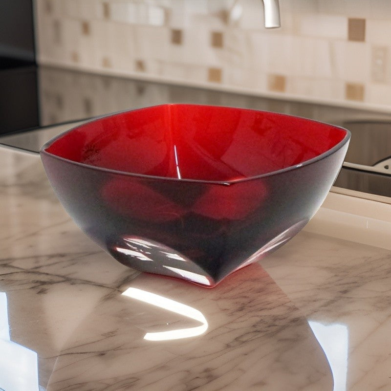 Sei Coppette Macedonia Petalo Rosso Ginori 1735