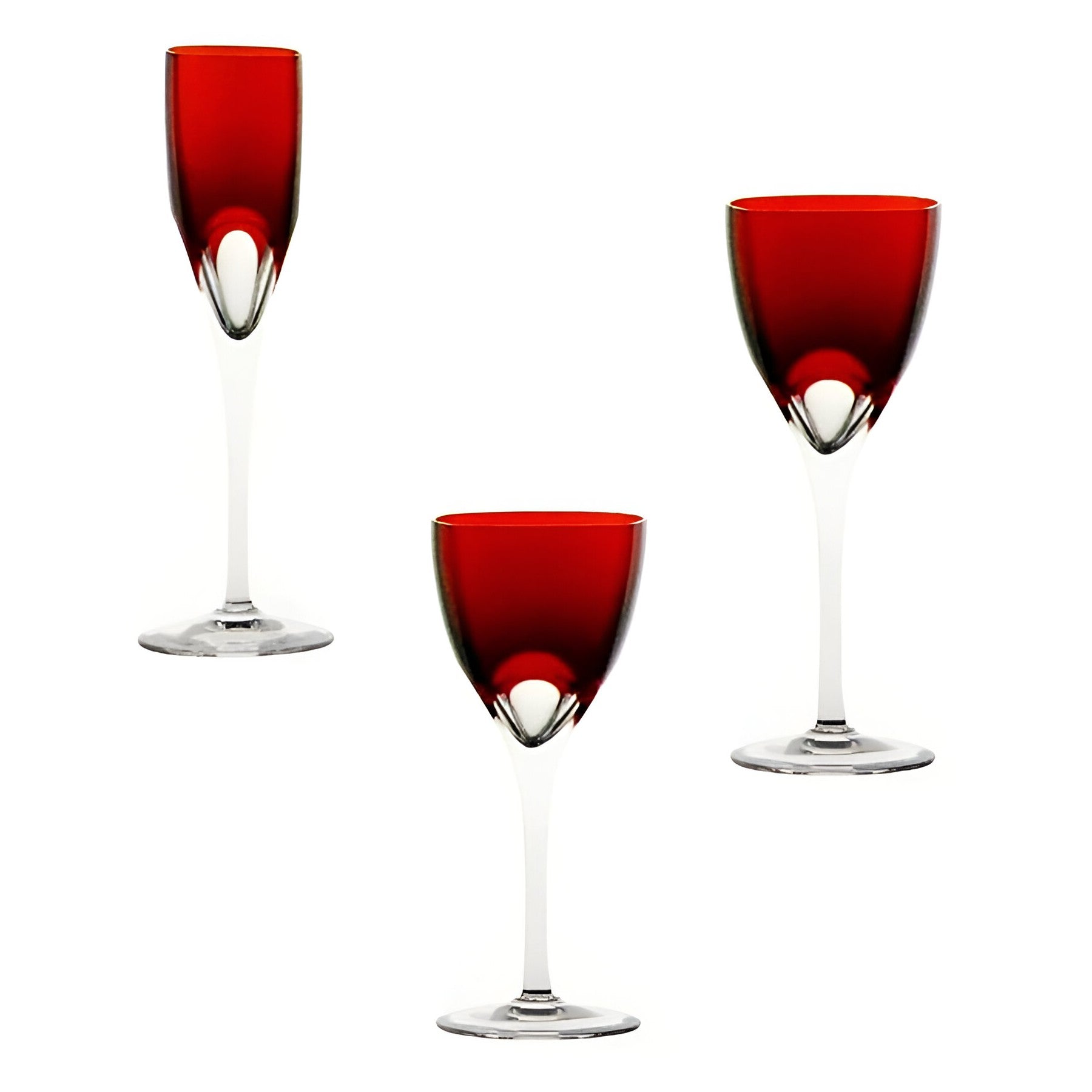 Set 18 Bicchieri in cristallo Ginori 1735 Ginori 1735