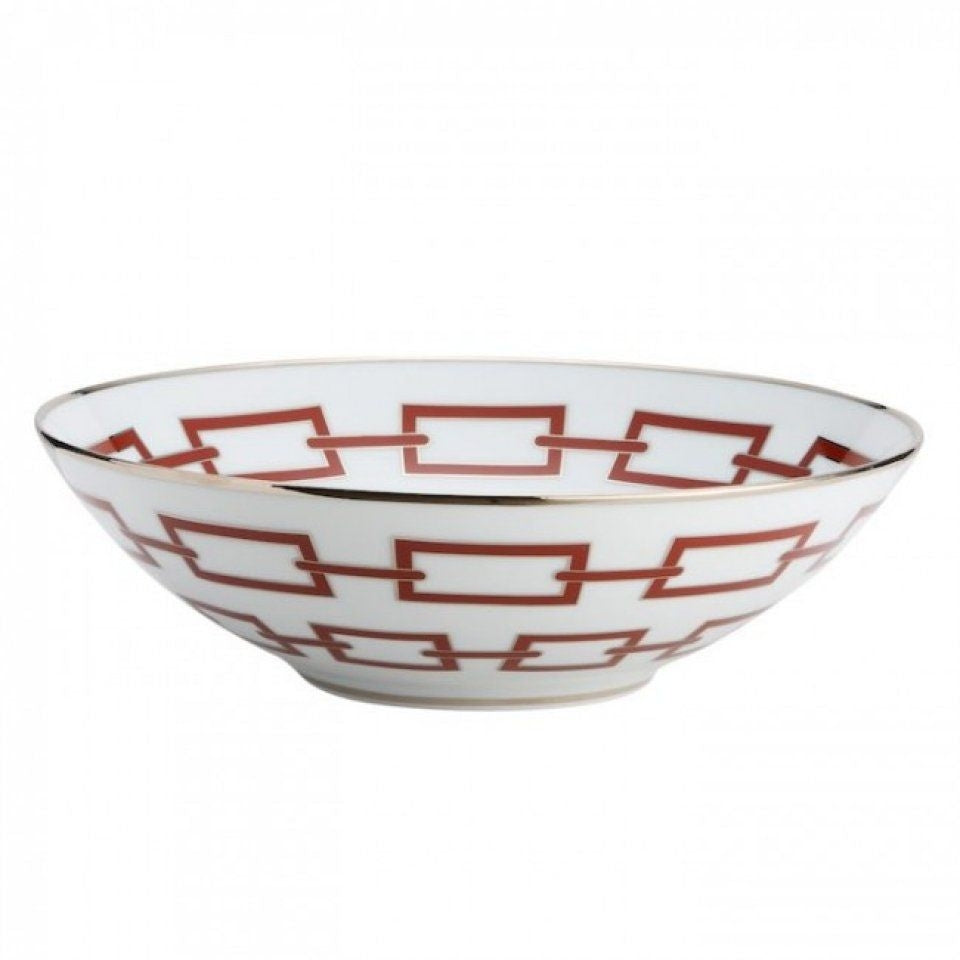 Coppa Catene Scarlatto Cm 27 Ginori 1735