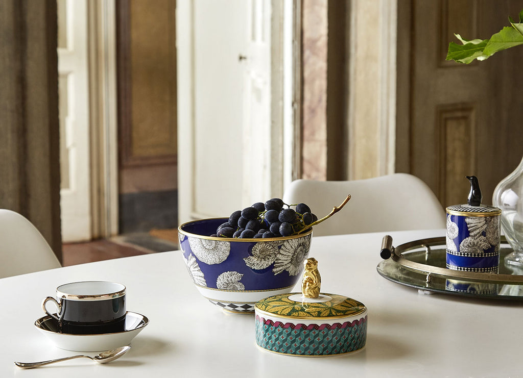 Coppa Alta H Cm 10. Pinguino Ginori 1735