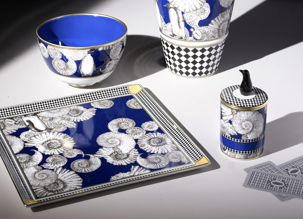 Coppa Alta H Cm 10. Pinguino Ginori 1735