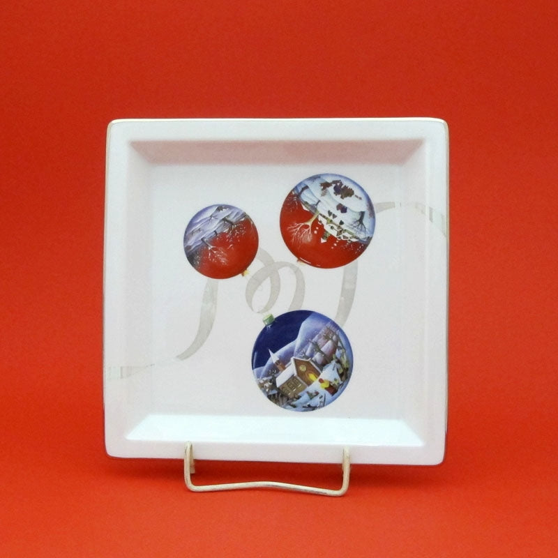 Svuotatasche In Porcellana 24 X 24 Cm Ginori 1735