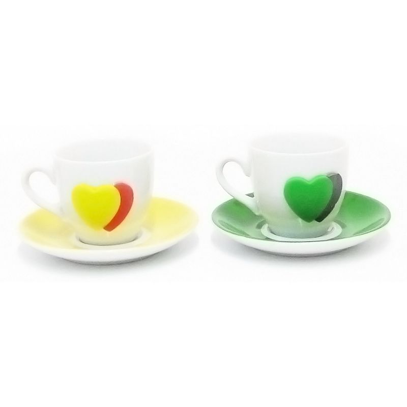 Confezione 2 Tz Caffe` Cp Concerto Love Tognana