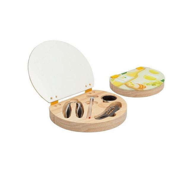 Set 5 Pezzi Vino Trebbiano Starbamboo Acciaio Tognana