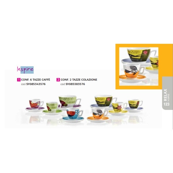 Confezione 2 Tz Colazione Inspire Tognana