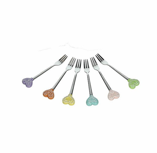 Set 6 Forchettine Dolce Cupcakes Charlott Tognana