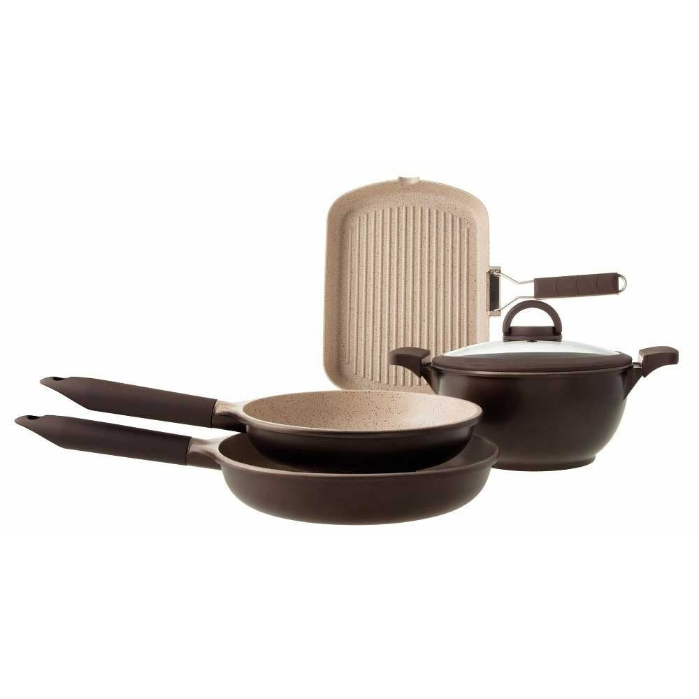 Ubiqua-Batteria 5 Pz Induzione Tognana