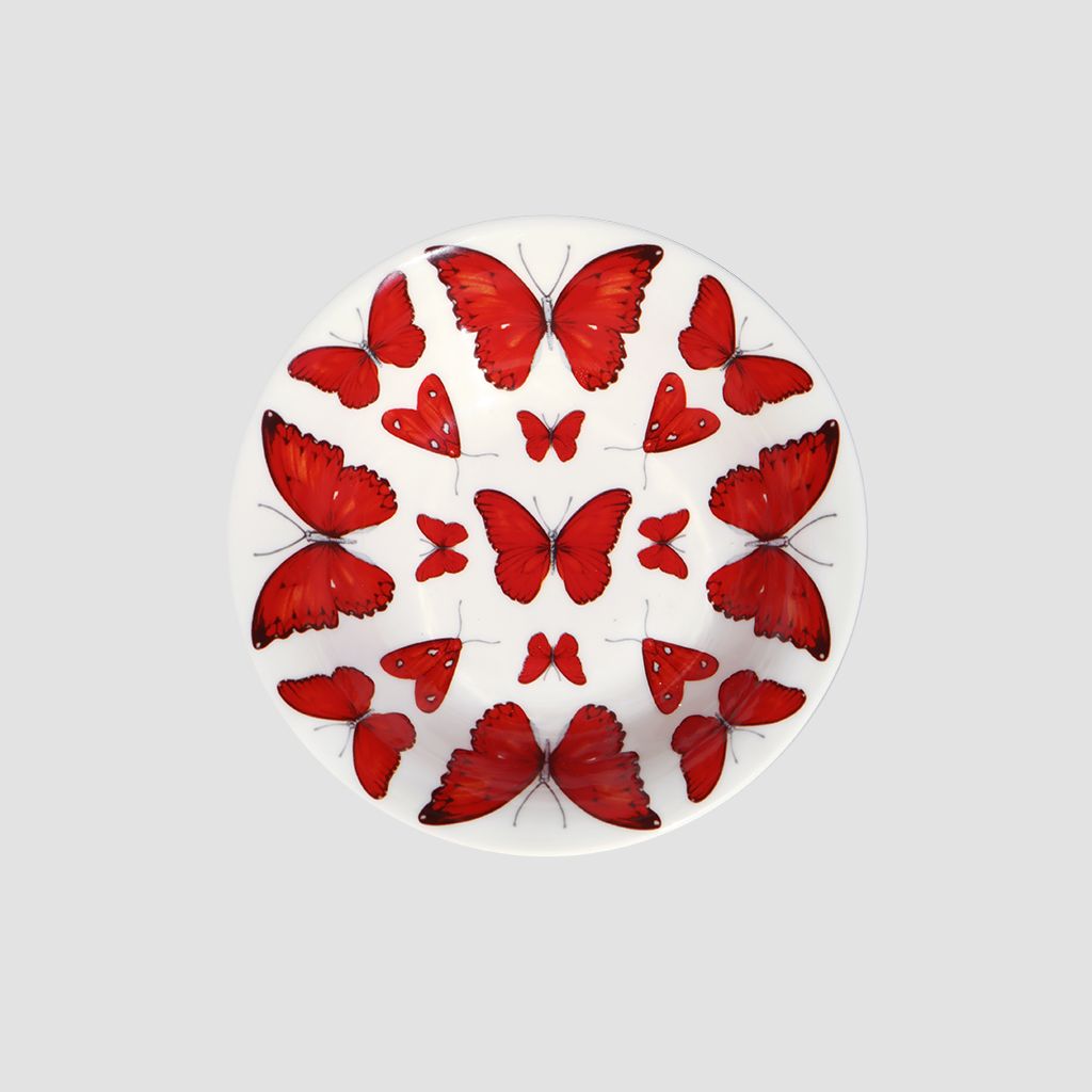 Set 4 Piattini Dessert Butterfly Taitu Taitu
