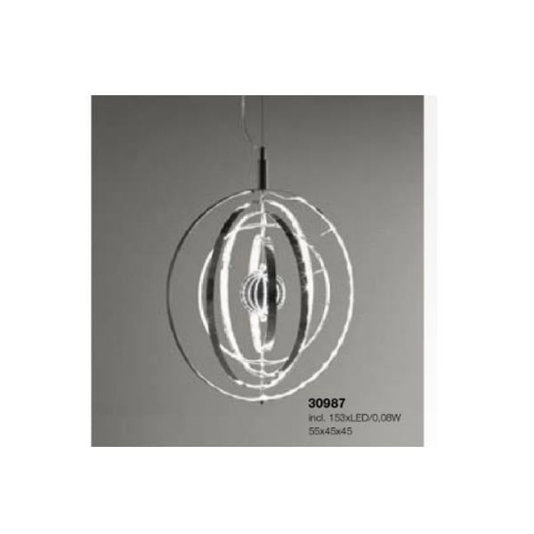 Lampadario Acciaio Kare Kare Design