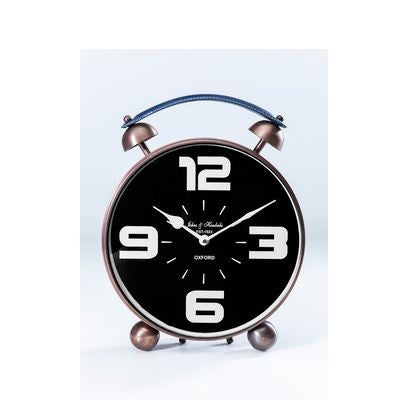 Orologio Sveglia In Metallo Color Rame Kare Design