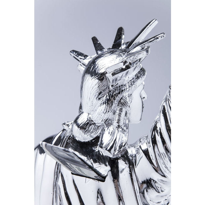 Salvadanaio Tower Of Pisa Cromato Kare Design