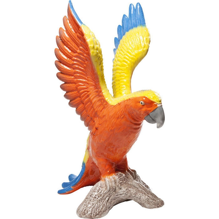Figura Decorativa Parrot Arancio Kare Design Kare Design