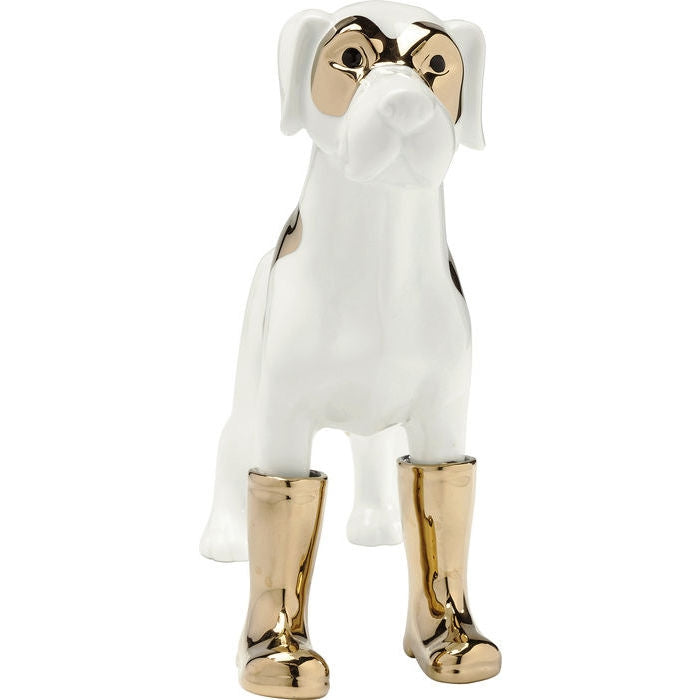 Figura Decorativa Dog Rubberboot Grande Kare Design