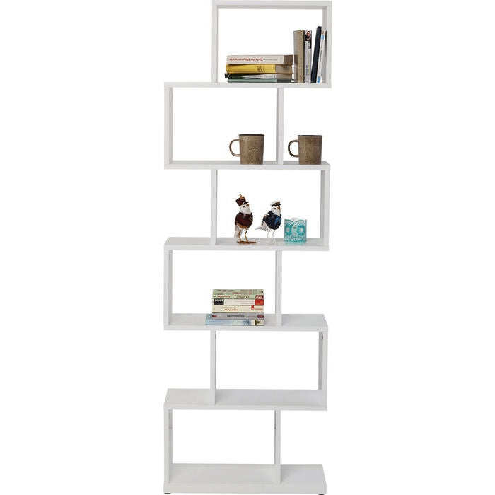 Mensola Brooklyn Bianco Zick Zack 150X60Cm Kare Design