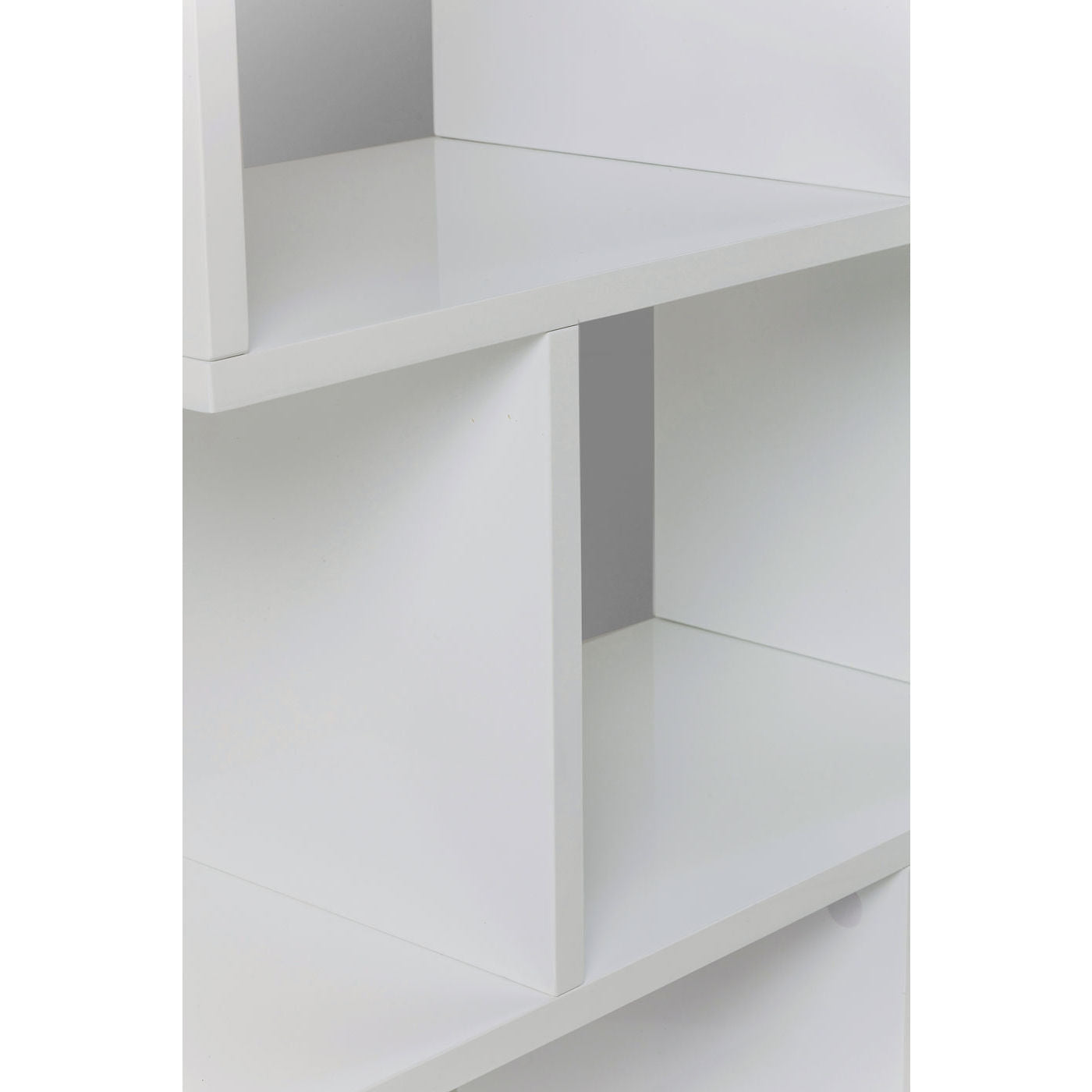 Mensola Brooklyn Bianco Zick Zack 150X60Cm Kare Design