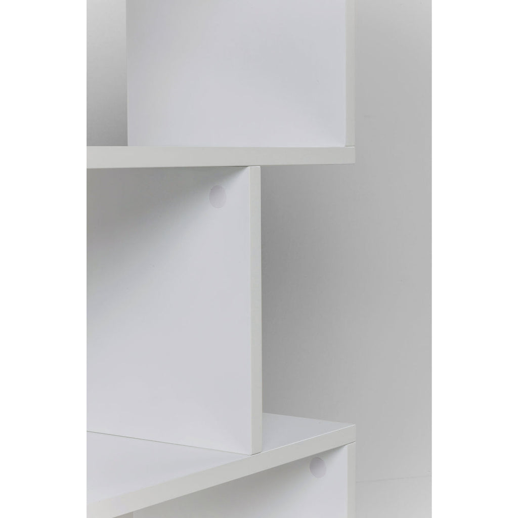 Mensola Brooklyn Bianco Zick Zack 150X60Cm Kare Design