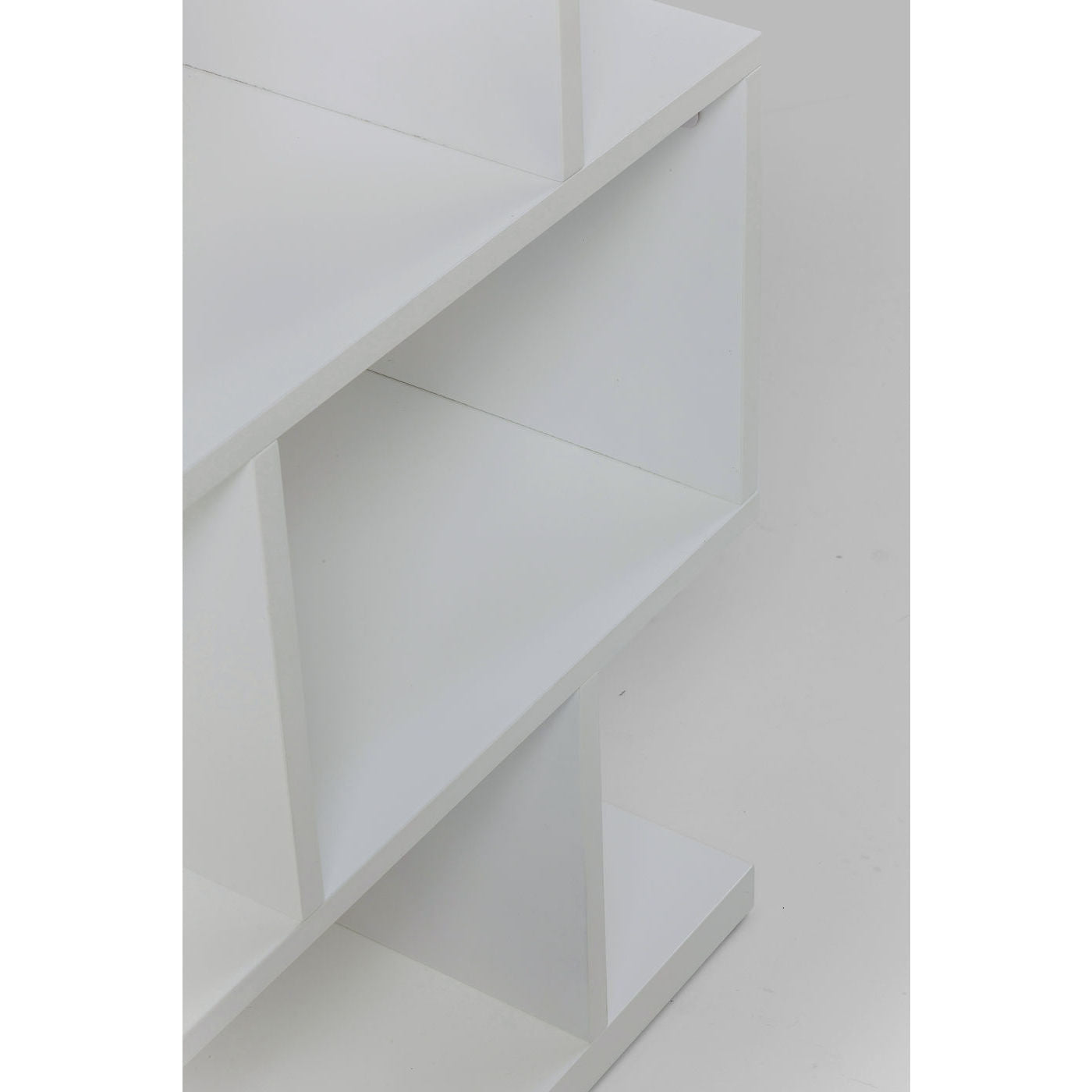 Mensola Brooklyn Bianco Zick Zack 150X60Cm Kare Design