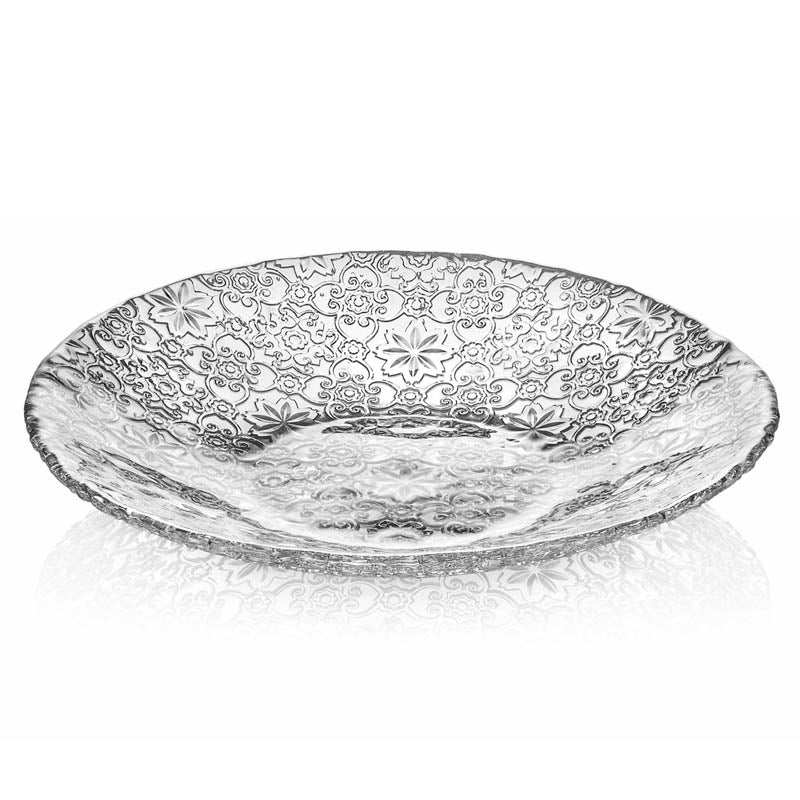 Arabesque Centrotavola Cm.41 Decoro Argento Ivv