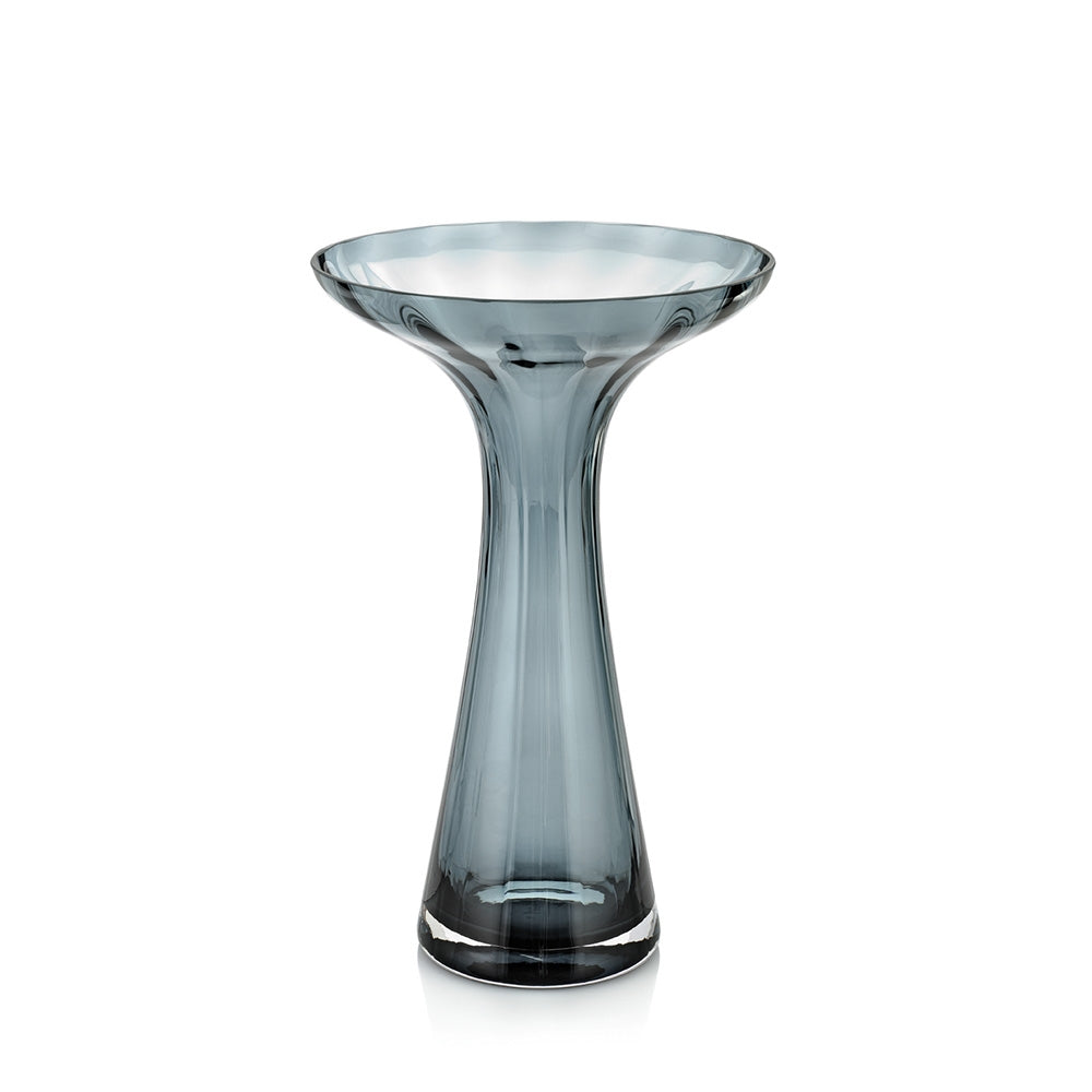 Cage Vaso Incamiciato Blu Petrolio Ottico Ivv
