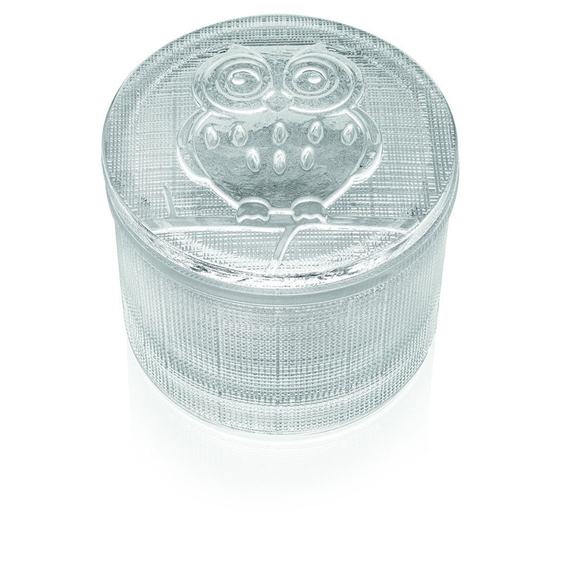 Segreti Scatolina Con Coperchio Gufo H. 7,8 Cm Tra Ivv