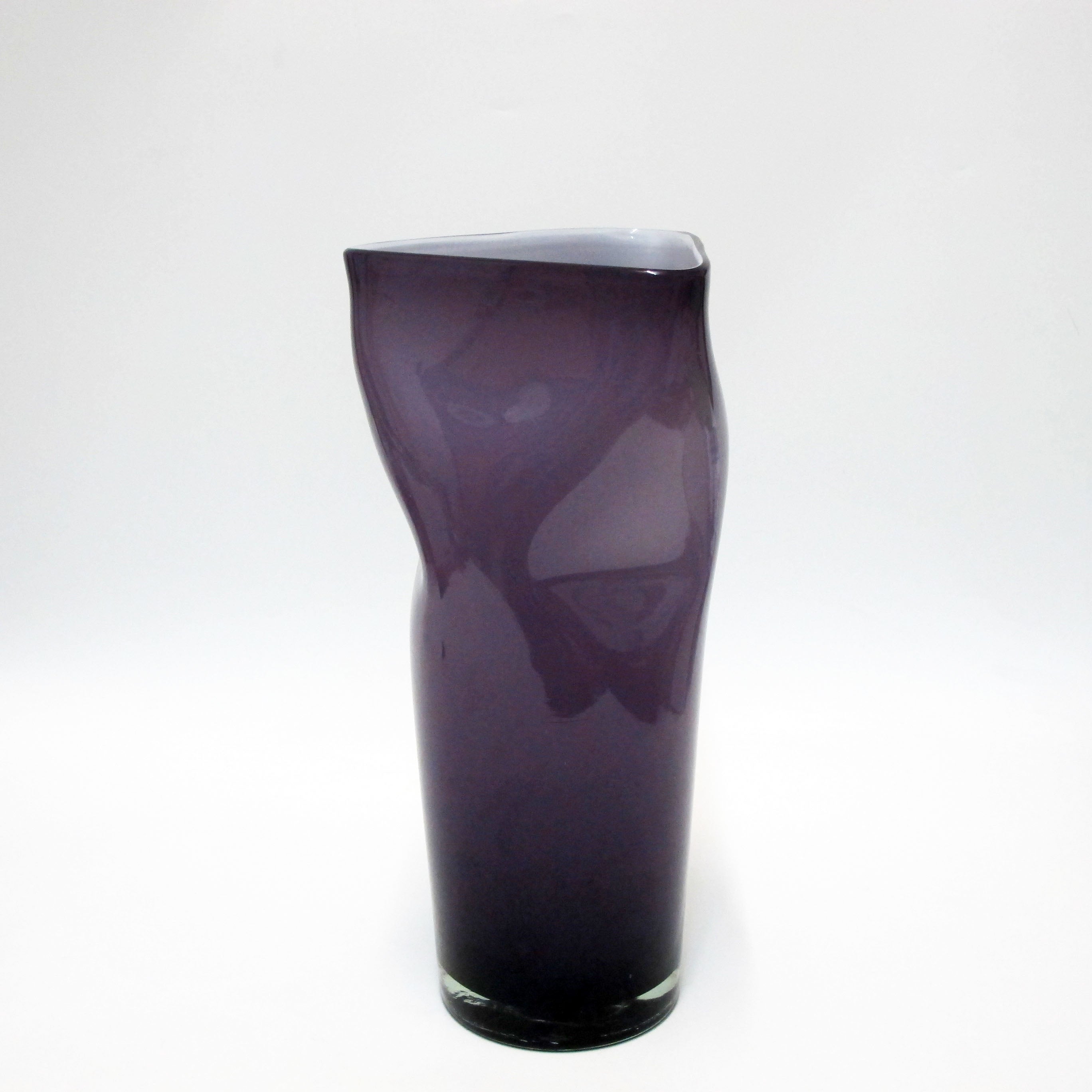 Vaso Cilindrico Lilla Interno Bianco H 39 Edg