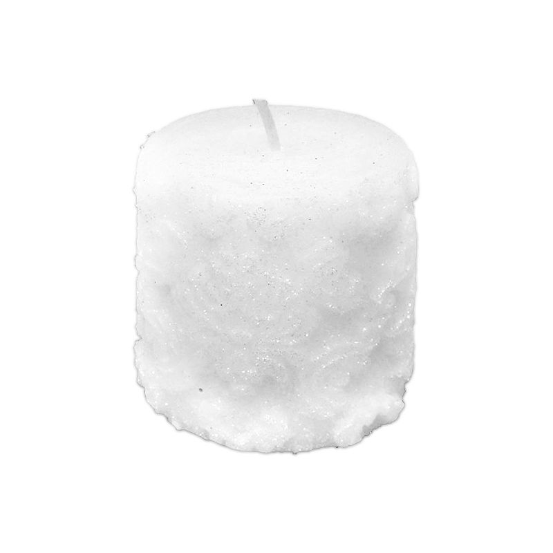 Candela Clindrica Bianca Cm 8.5 H Edg