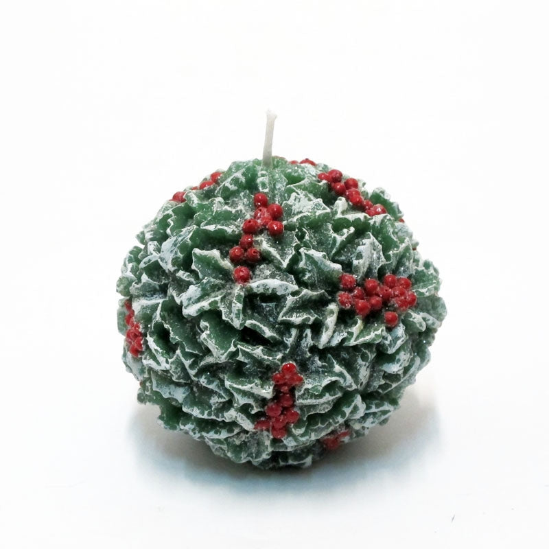 Candela Sfera Agrifoglio Cm 8.5 H Edg