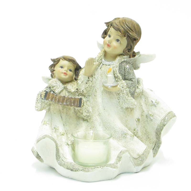 Angeli Con Fisarmonica Cm 18 H Edg