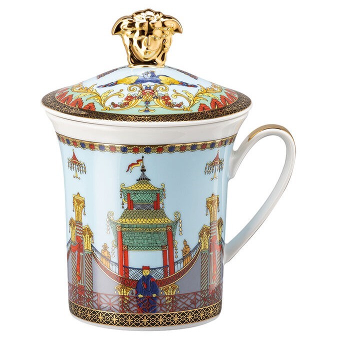 Mug con coperchio Marco Polo Versace