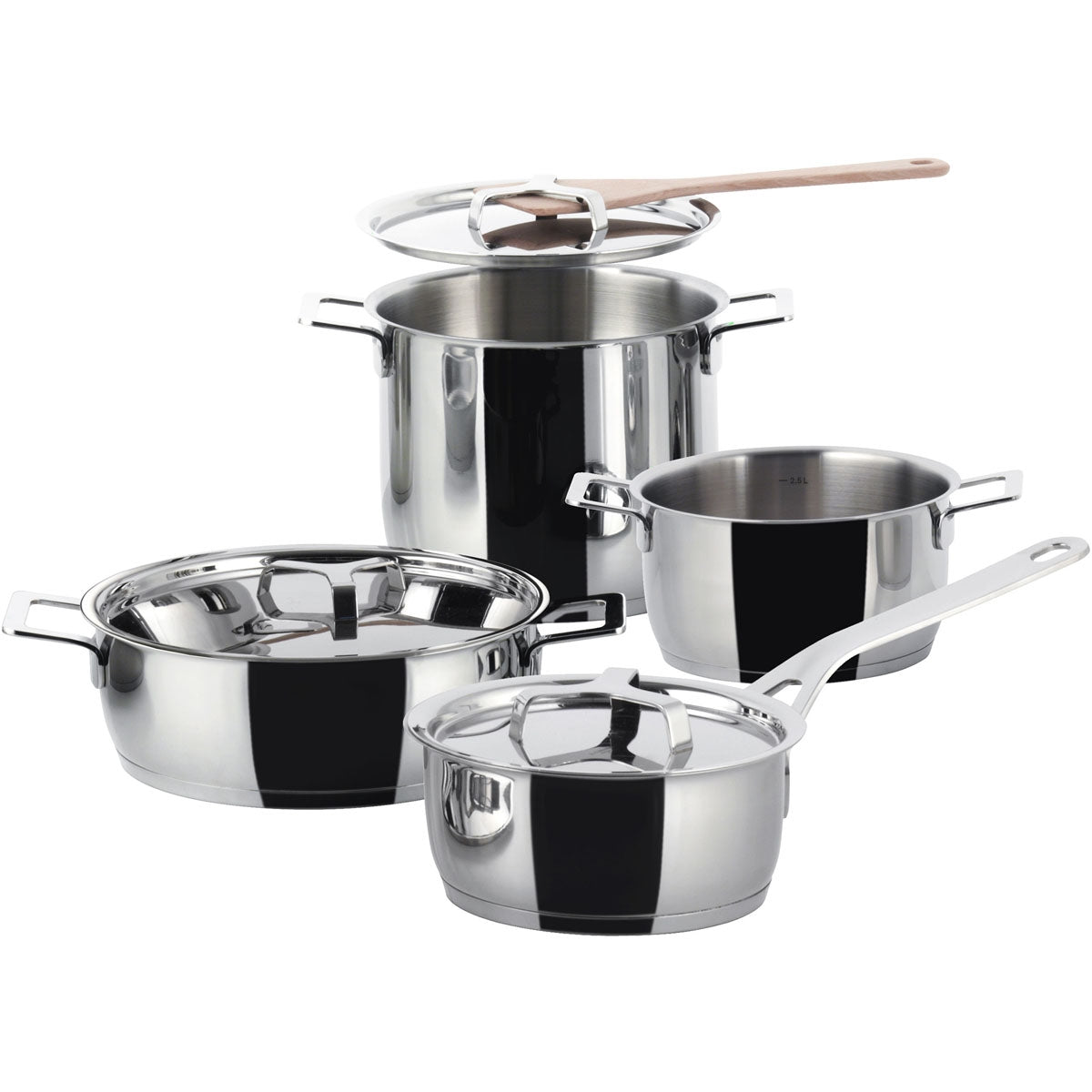 Pots&Pans Set 7 Pezzi Alessi