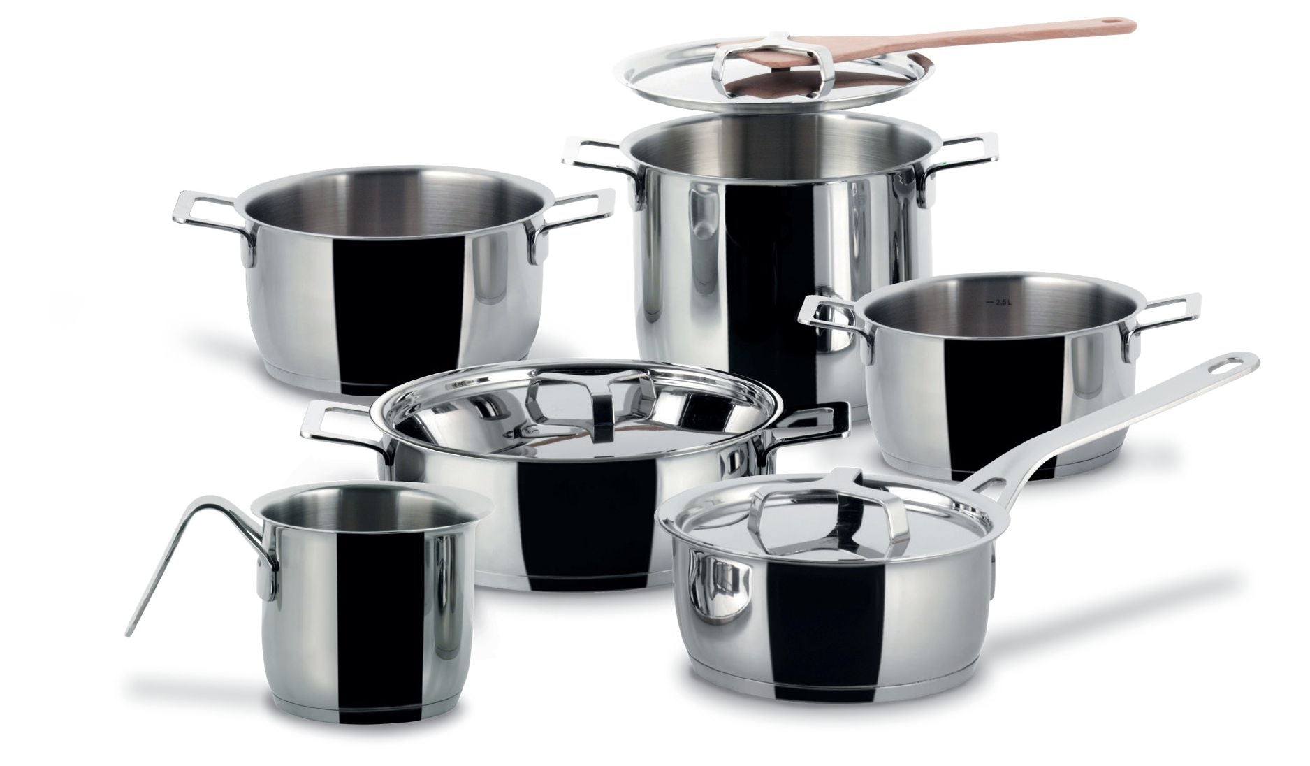 Pots&Pans Set 9 Pezzi Alessi