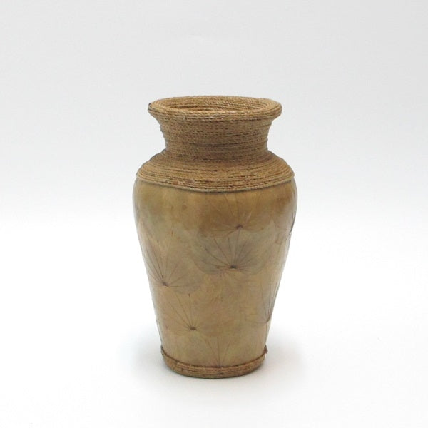 Vaso Foglie Corda Edg