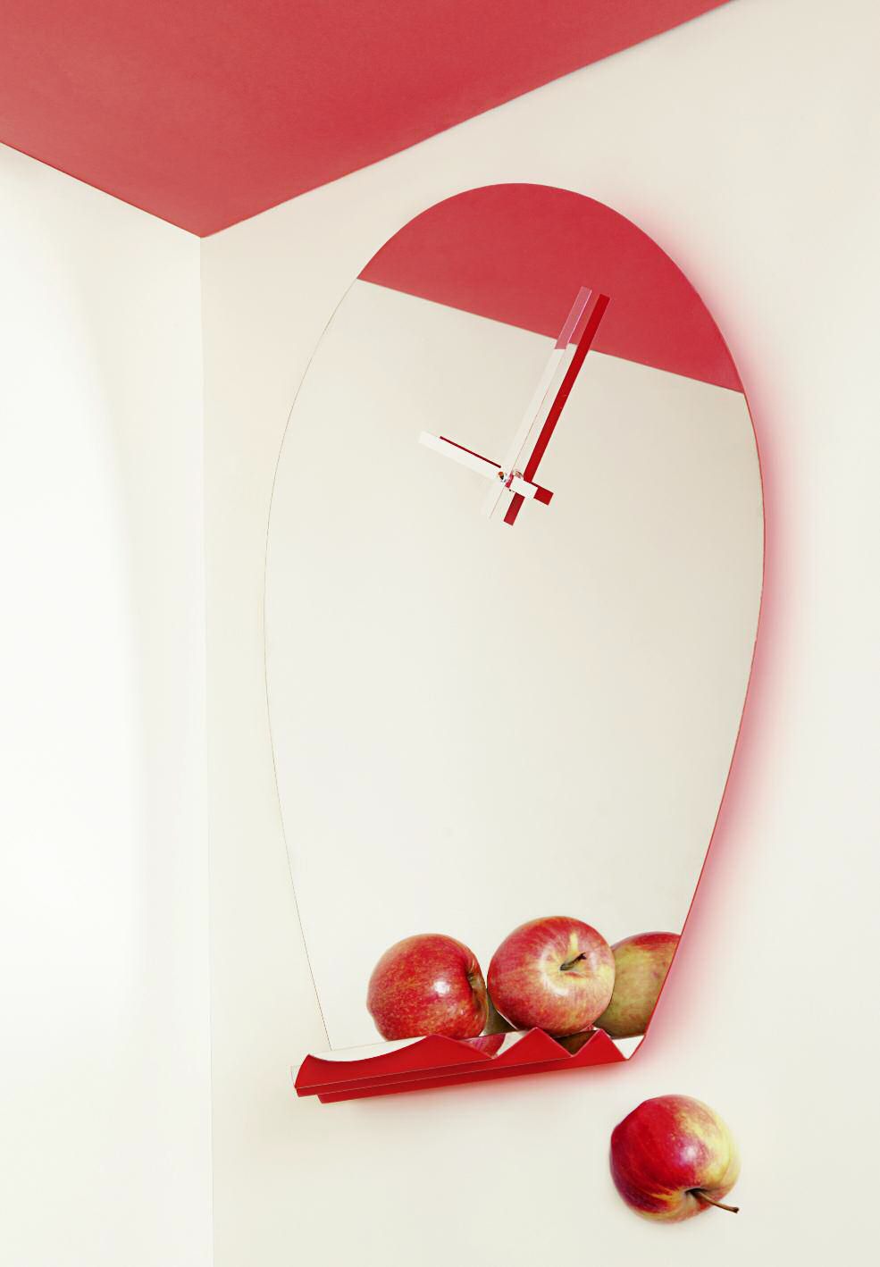 Drop Orologio Specchiato A Muro Diamantini E Domeniconi
