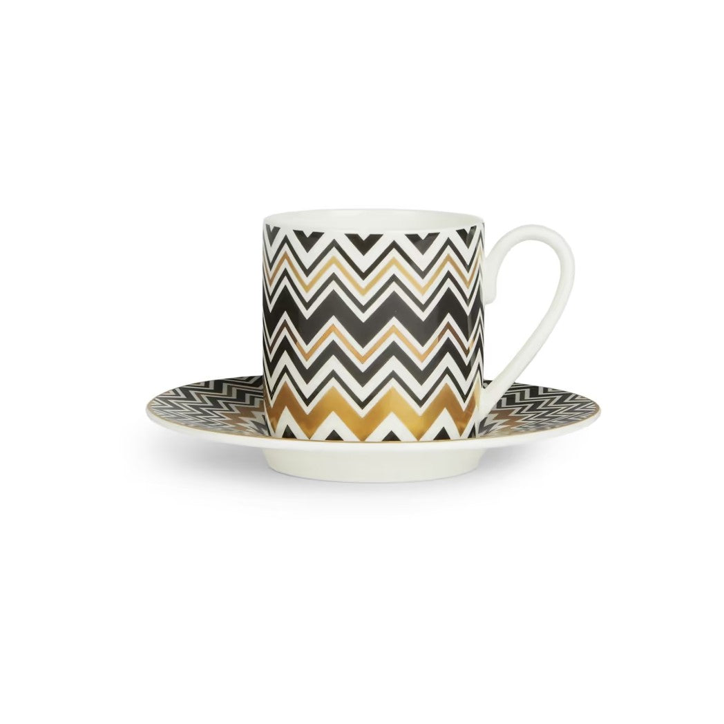 Set 6 Pz. Tazza Caffe` C/P / Set 6 Pcs. Coffee Cup & Saucer Missoni