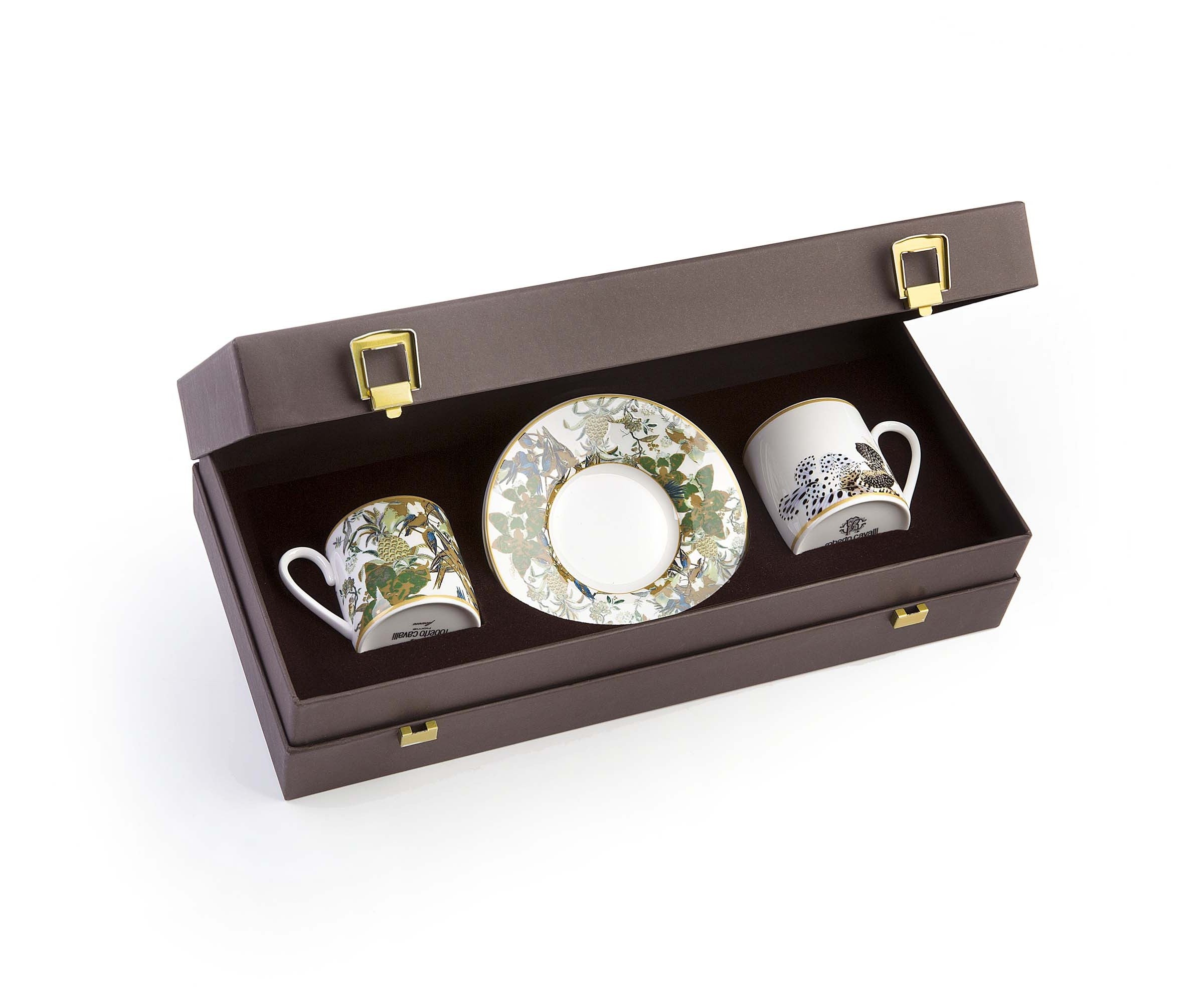 Flowers Set 2 Tazze Caffe Roberto Cavalli