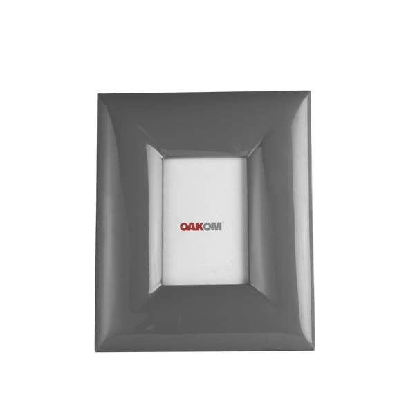 Portafoto Legno Laccato Grigio 29X24 Oakom