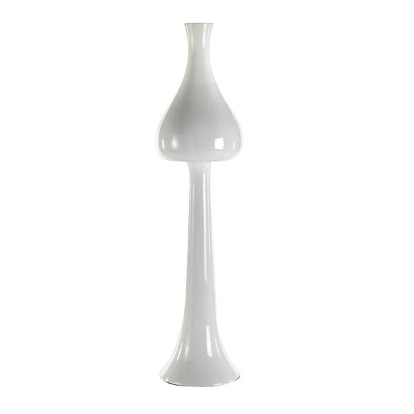 Vaso Resina Fungo Bianco Oakom Oakom