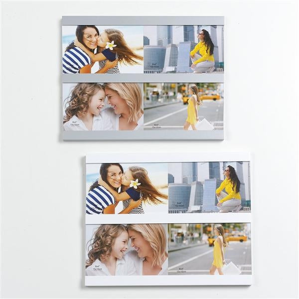 Portafoto Multiplo 4 Foto PannelloSilver In Legn Maiuguali