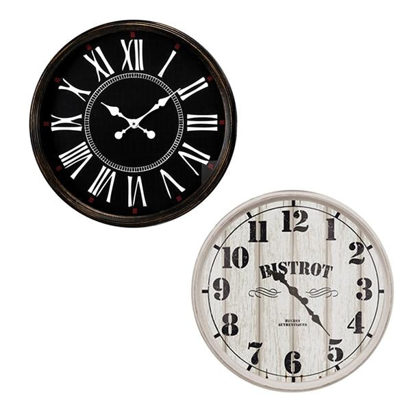 Orologio Da Parete Bistrot In Legno  Maiuguali