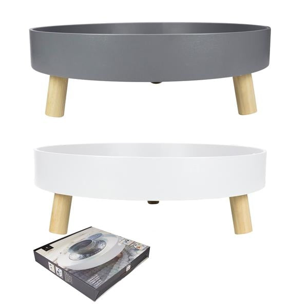 Vassoio Con Gambe Grigio Maiuguali