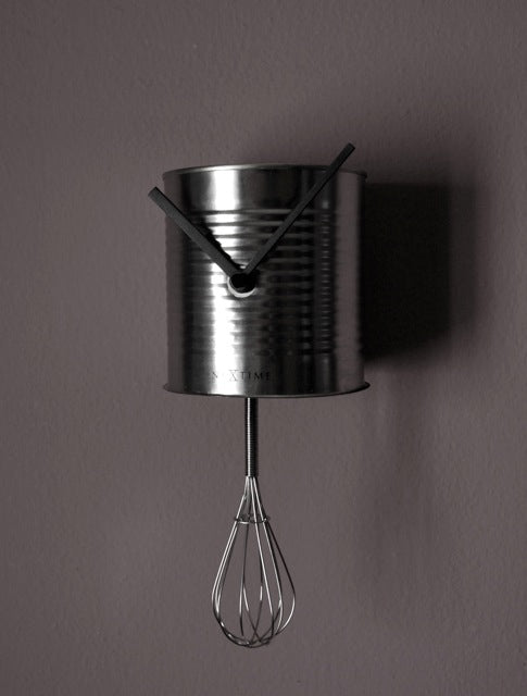Orologio Chef Silver In Latta Con Pendolo  Maiuguali