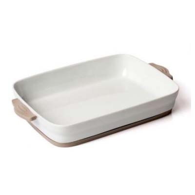 Pirofila Da Forno Rettangolare Con Manici Silicone Evviva