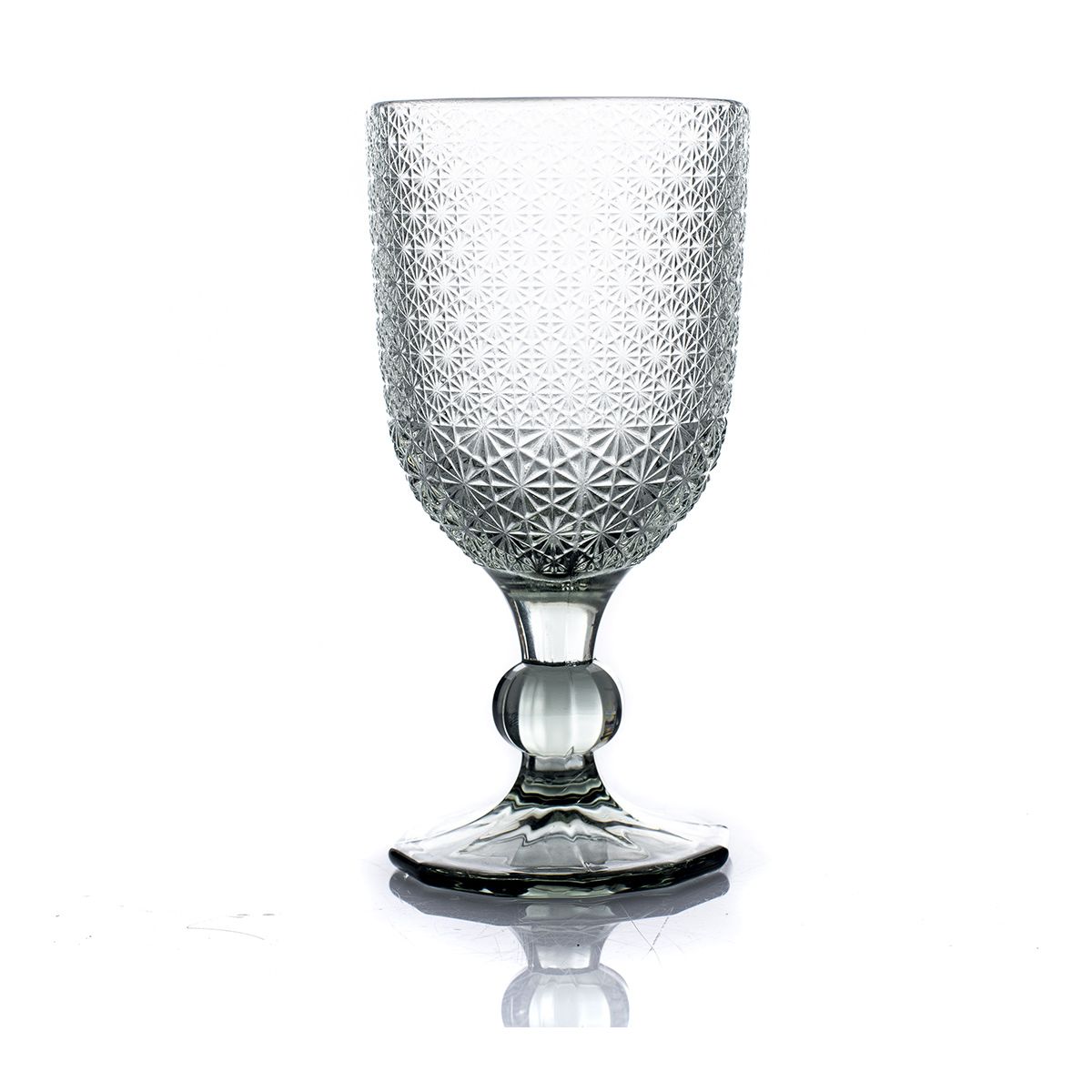 Set 6 Calici Vino In Pasta Di Vetro Mozart Evviva Evviva