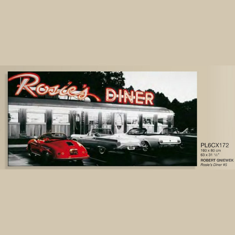 Quadro Plex 160X80 Rosies Dinners Top Art