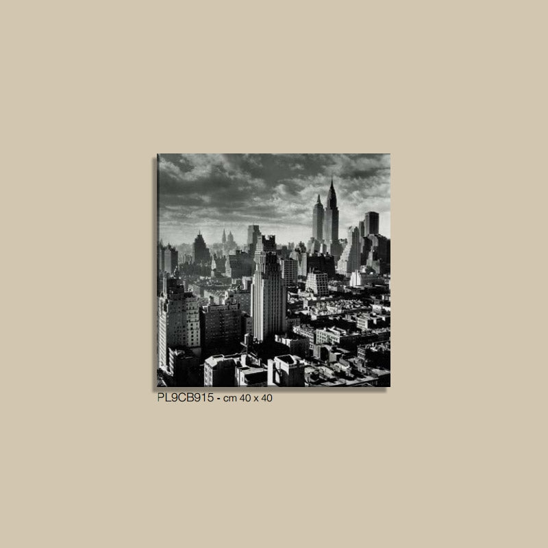 Quadro Manhattan New York 1931 40X40 Top Art