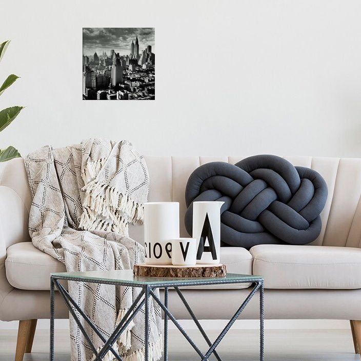 Quadro Manhattan New York 1931 40X40 Top Art