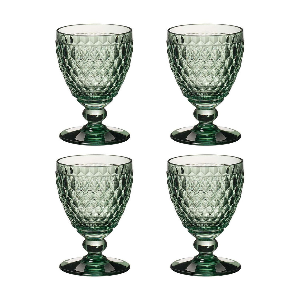 Set 4 Calici Vino Bianco Green Boston Villeroy & Boch Villeroy E Boch