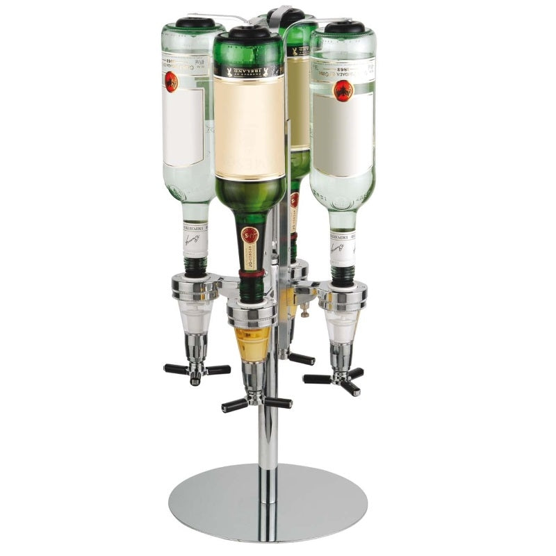 Porta Liquore, X4, Alluminio Balvi